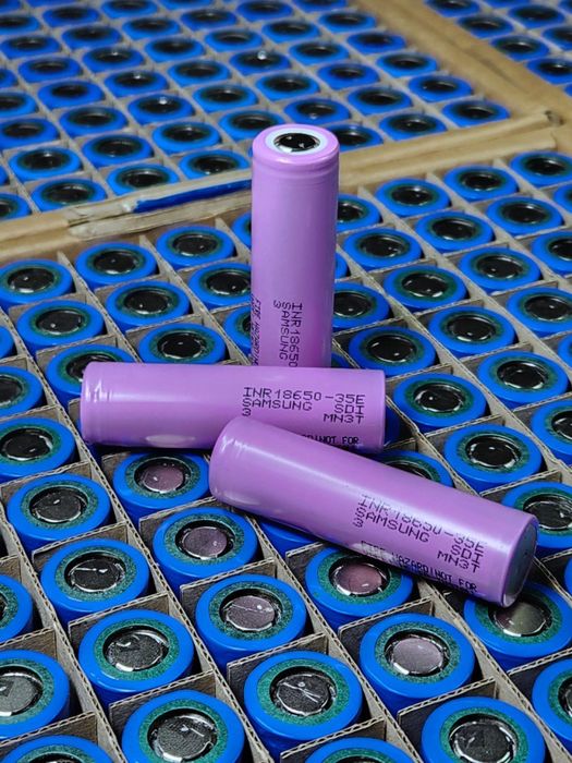 ОПТ! Акум тестовані Samsung 18650 35E 3500mAh ном напруга 3,65В