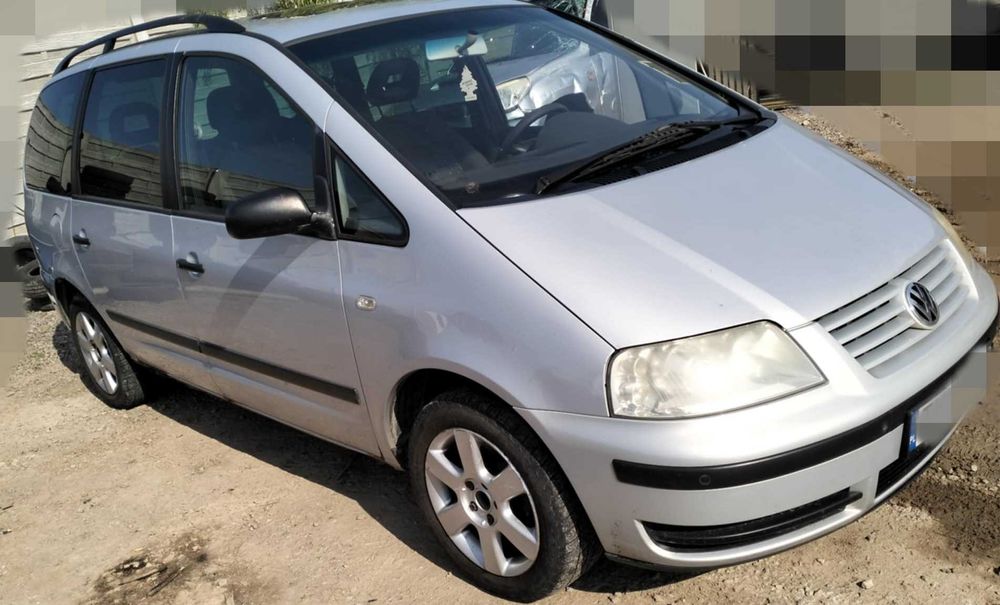 CZĘŚCI maska zderzak lampa klapa błotnik zawies VW Sharan fl przedlift