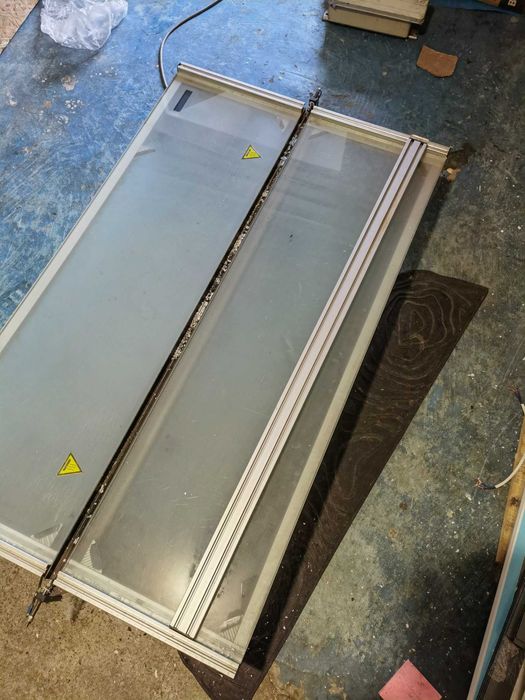 Zaginarka tworzyw Giętarka Wichary GT-1000 plexi PCV