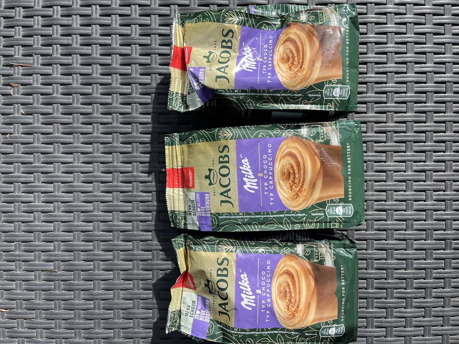 3x niemieckie cappuccino jakobs czekoladowe