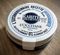 Loccitane deodorant karite,органический крем - антиперспирант,масло ши