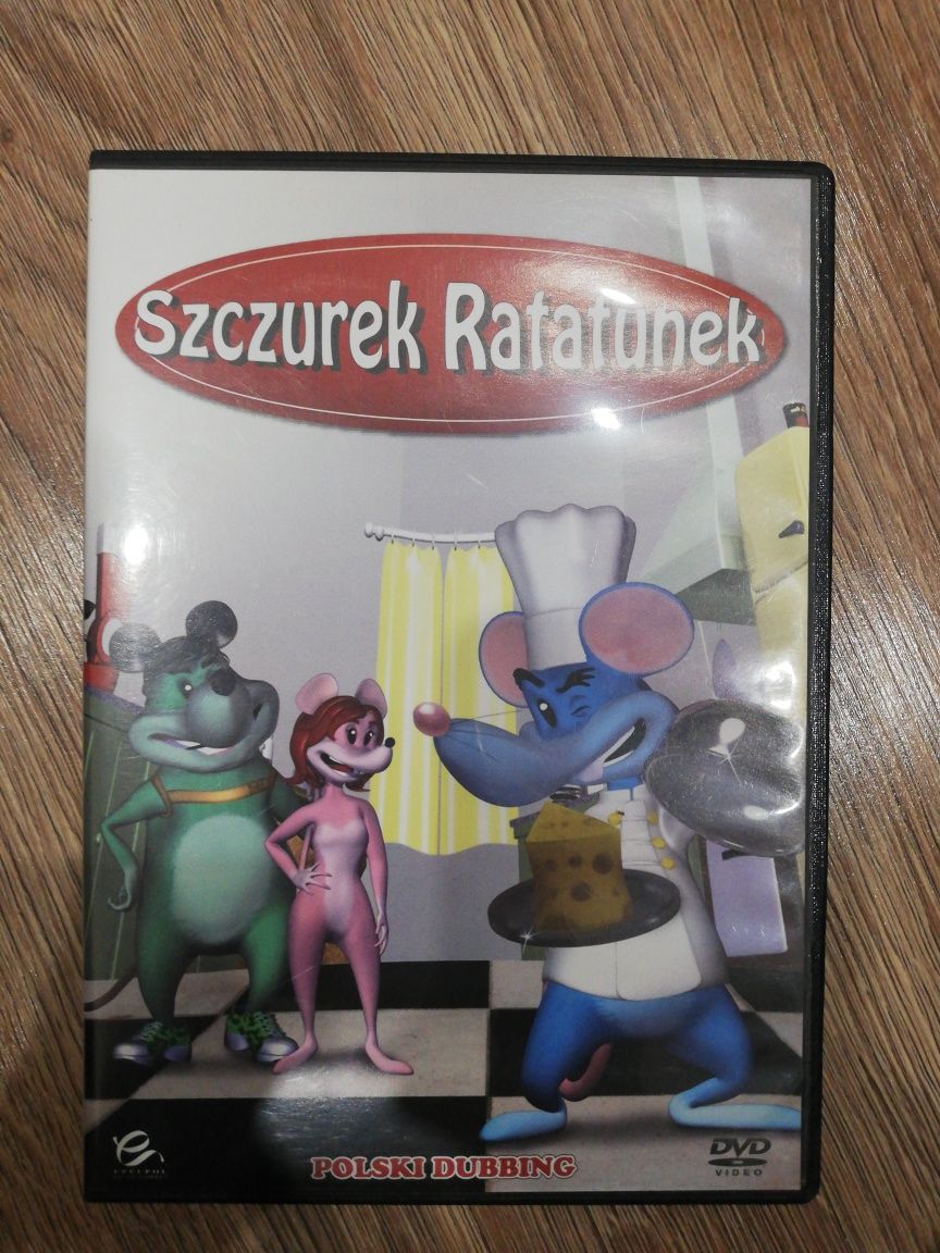 Bajka na DVD "Szczurek Ratatunek"