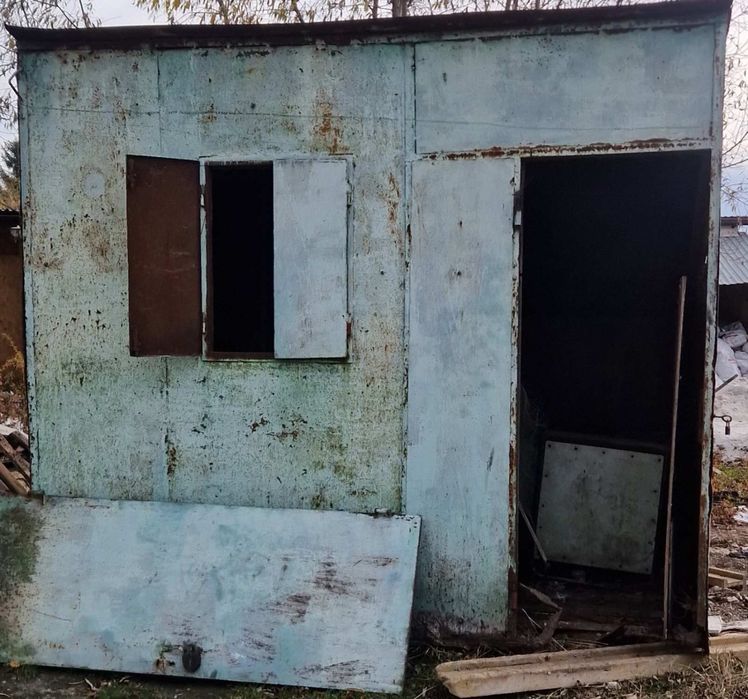 Металева будка, контейнер, вагончик, будка