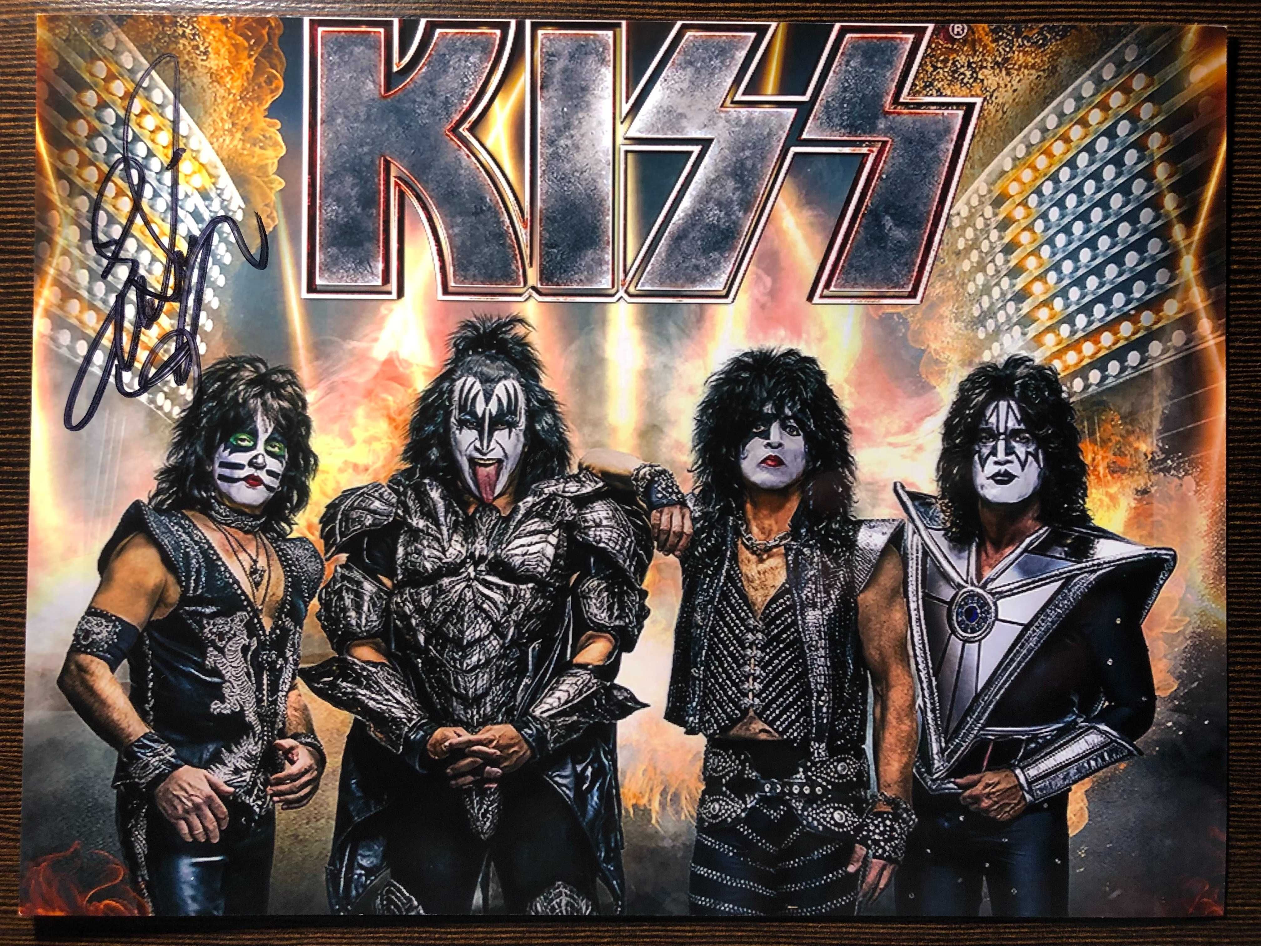 KISS (Eric Singer) - Zdjęcie z autografem !