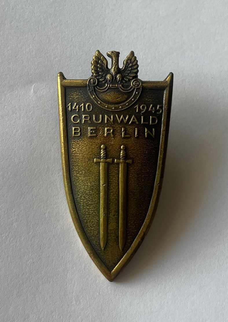 Odznaka przypinka pin "Grunwald - Berlin 1410 - 1945"