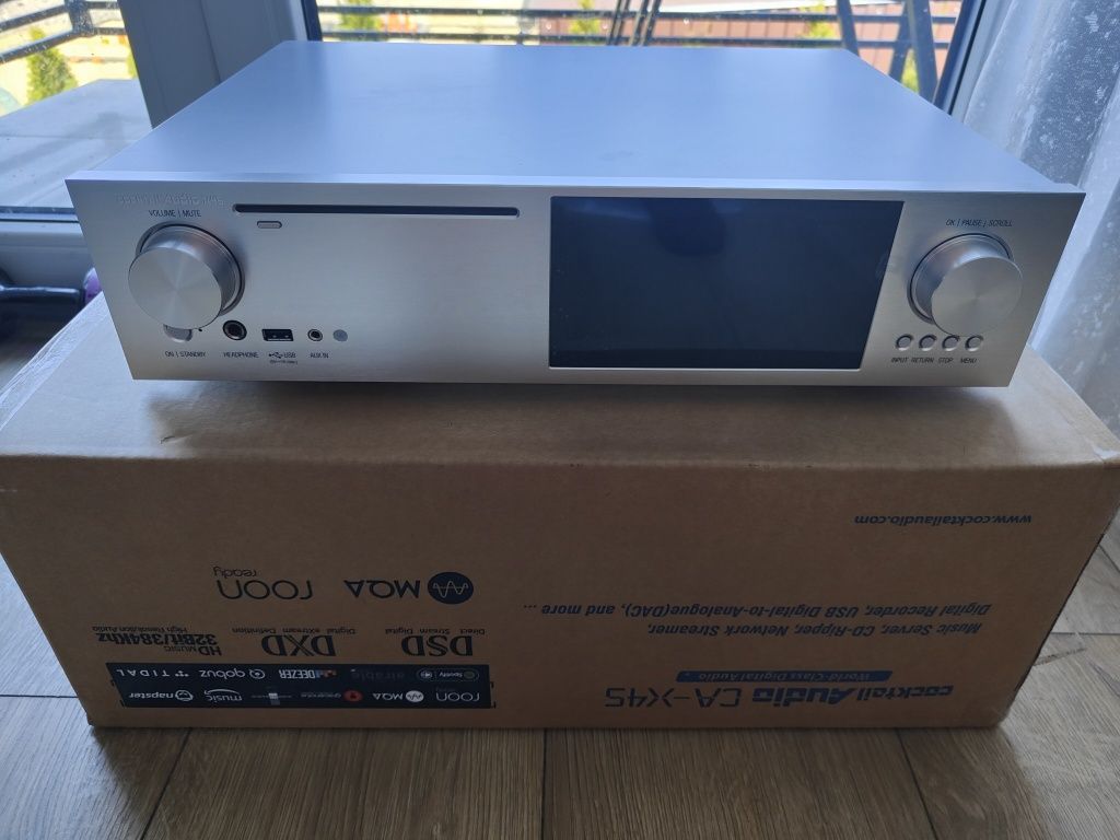 Odtwarzacz  sieciowy + CD Cocktail audio X45