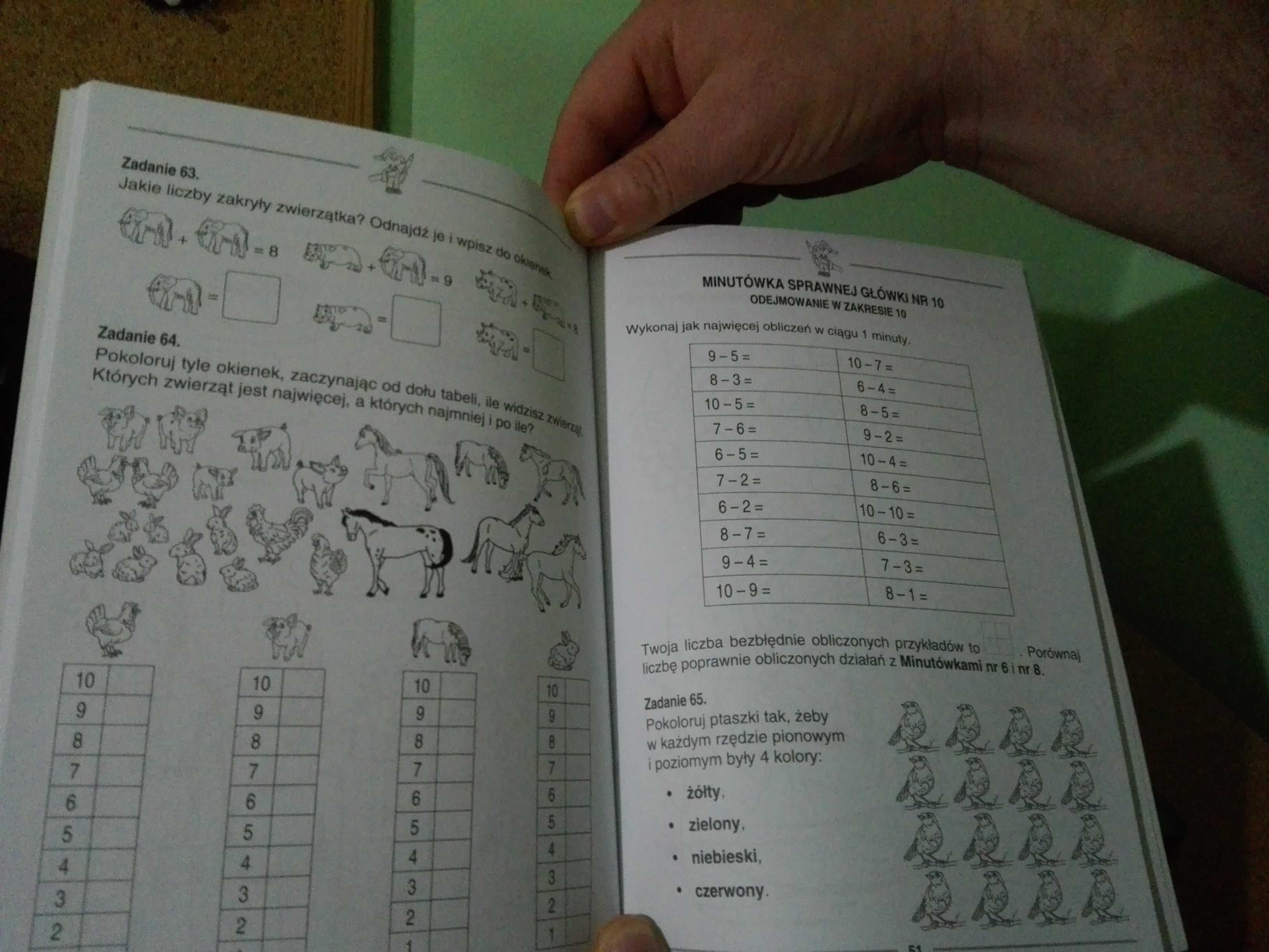 Rachmistrz matematyczny z elementami kodowania, klasa 1