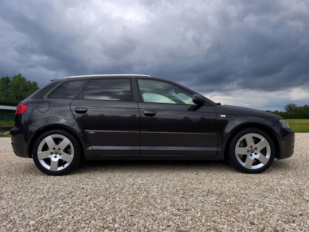 Audi A3 3.2 VR6 Quattro DSG S Line Alcantara Czarny Sufit Navi Bose
