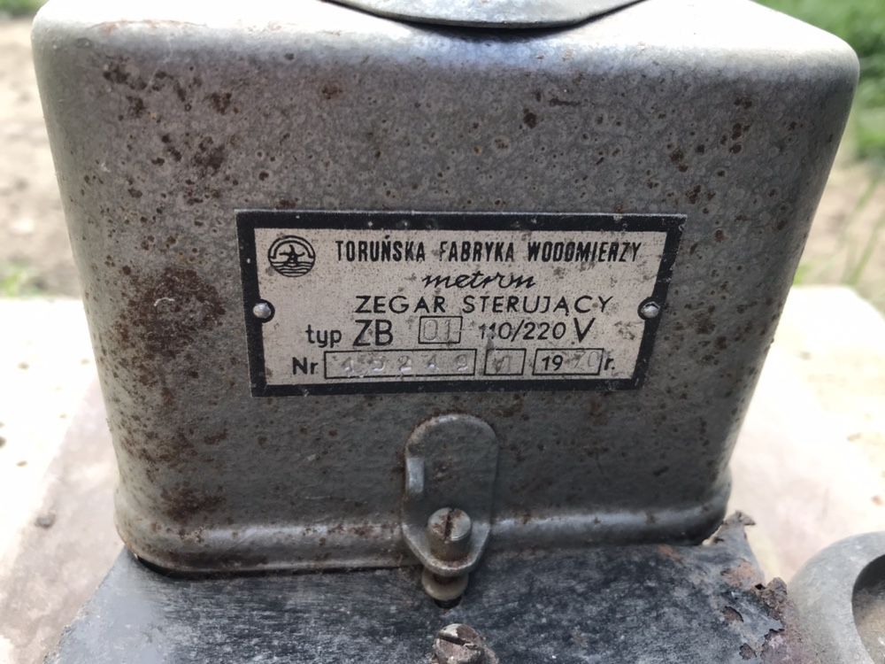 Zegar sterujący 50 letni
