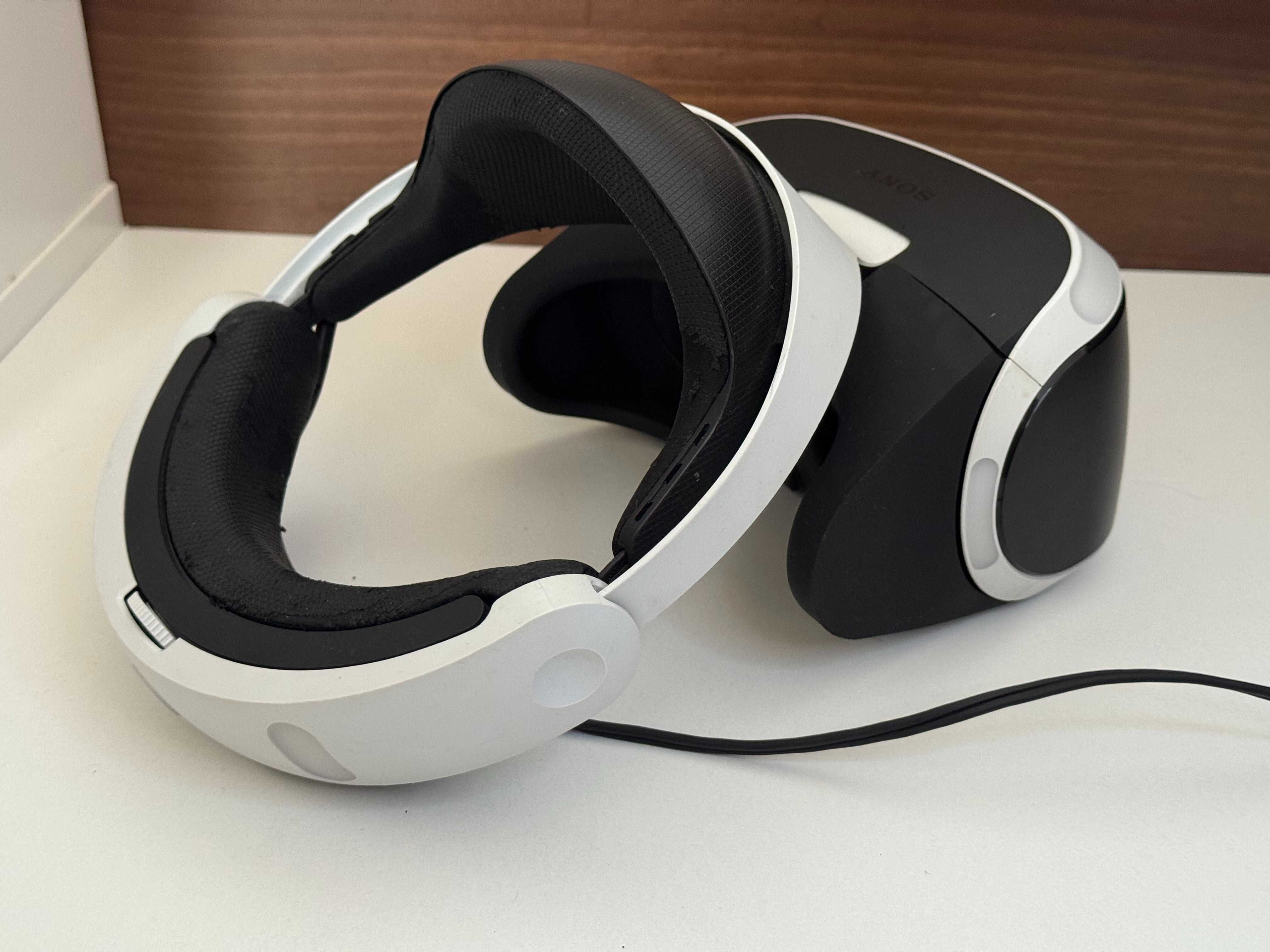 Gogle PS VR PlayStation VR Oryginalne Sony CUH-ZVR1 kable i procesor