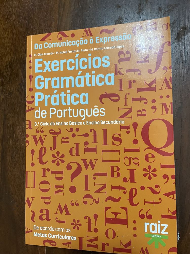 Livros de apoio/ gramática