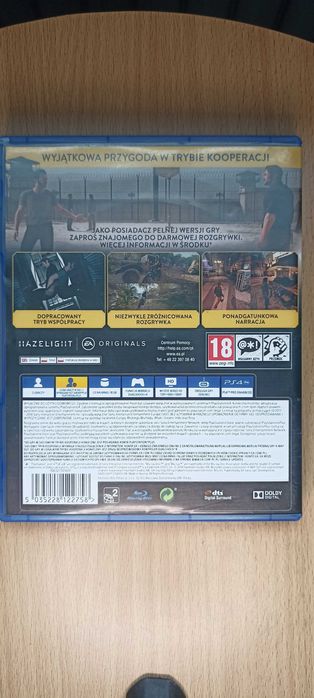 A Way Out, Playstation 4, PS4
