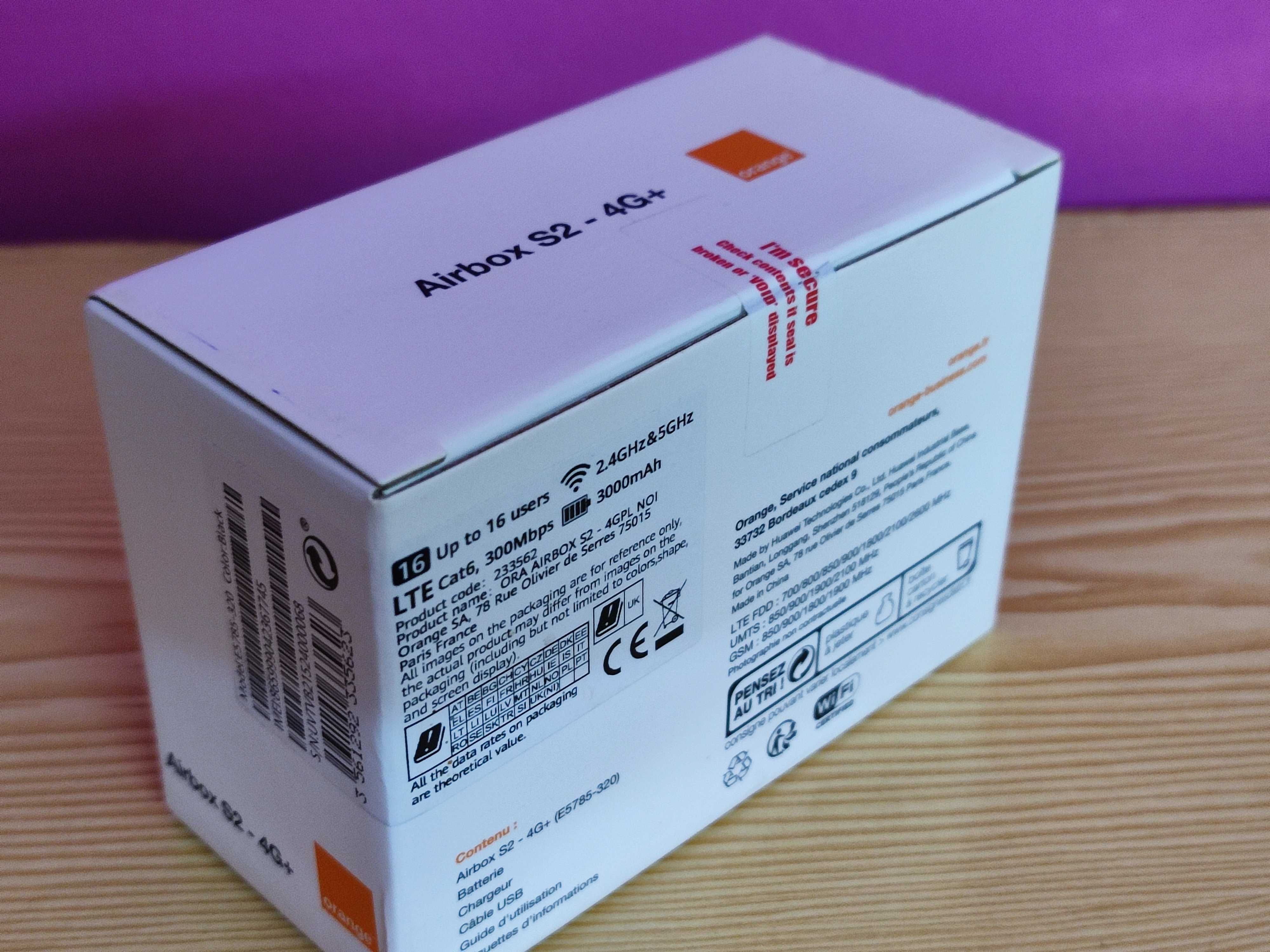 Huawei 4G+ 300mbps Hotspot Router