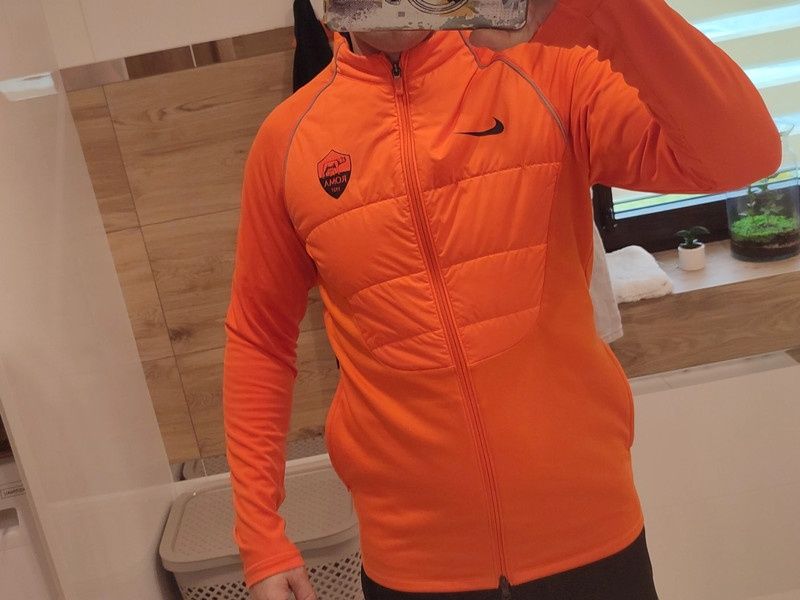 Bluza dres longslave tracksuit Nike AS Roma