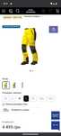Штани-самоскиди утеплені Fram Equipment Somoni 1.5, Yellow, L