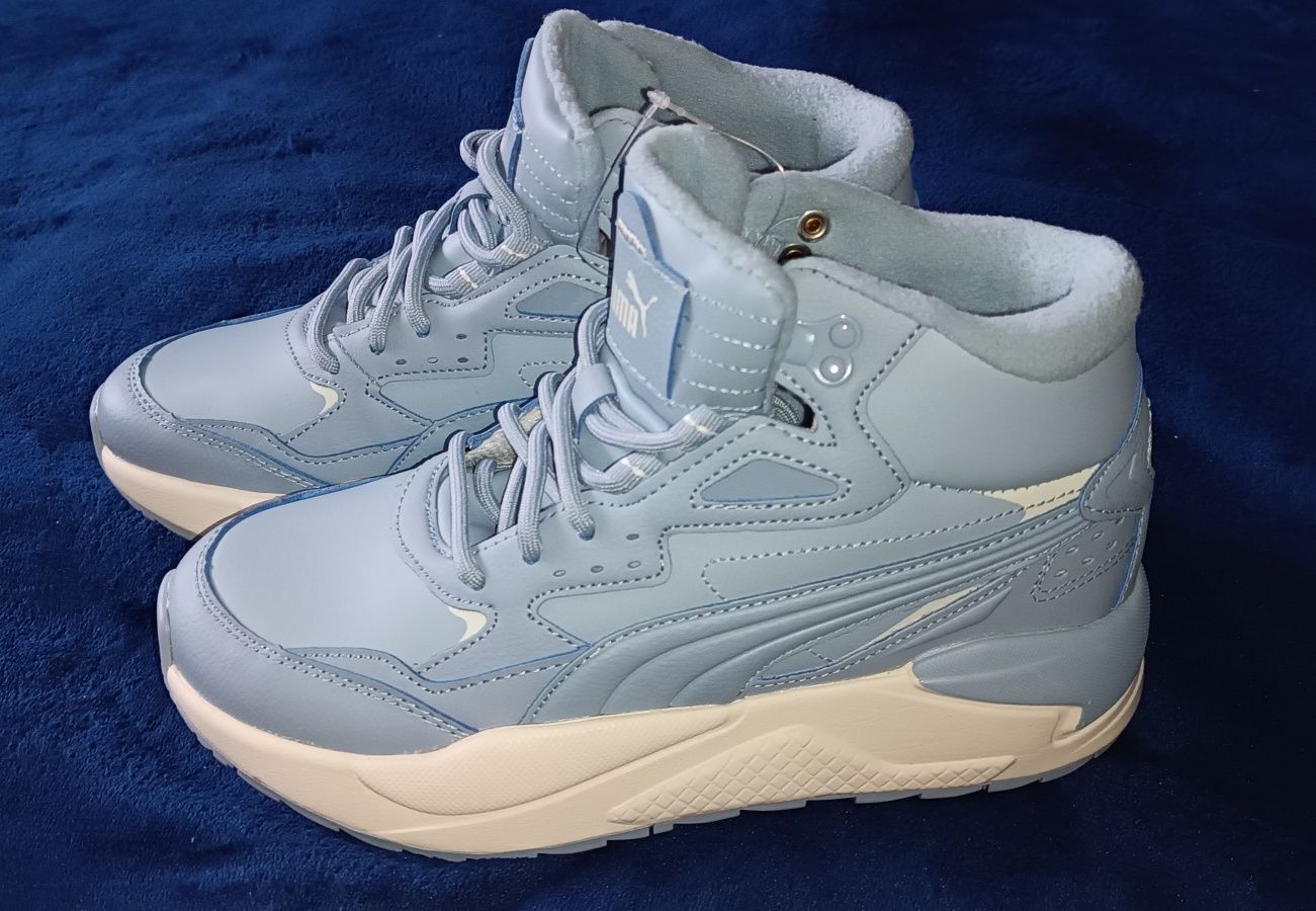 Кросівки PUMA X-Ray Speed Mid WTR blue&white