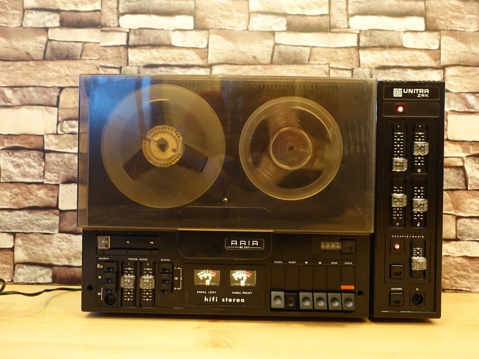 Magnetofon szpulowy Aria 2411 HI-FI UNITRA ZRK