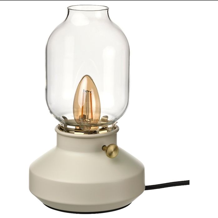 TÄRNABY, Conjunto Candeeiros de Mesa Ikea com lâmpadas - NOVO