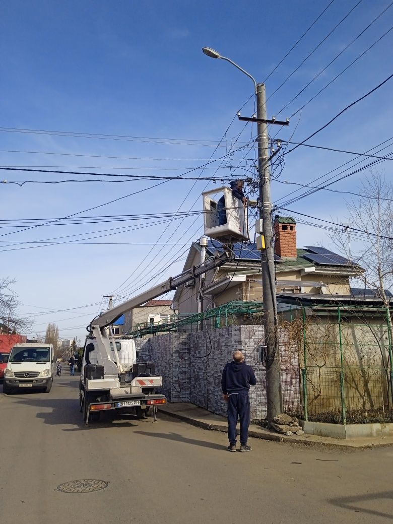 Автовышка услуги заказать и аренда в Одессе