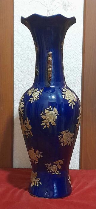 Ваза кобальт 45,5см