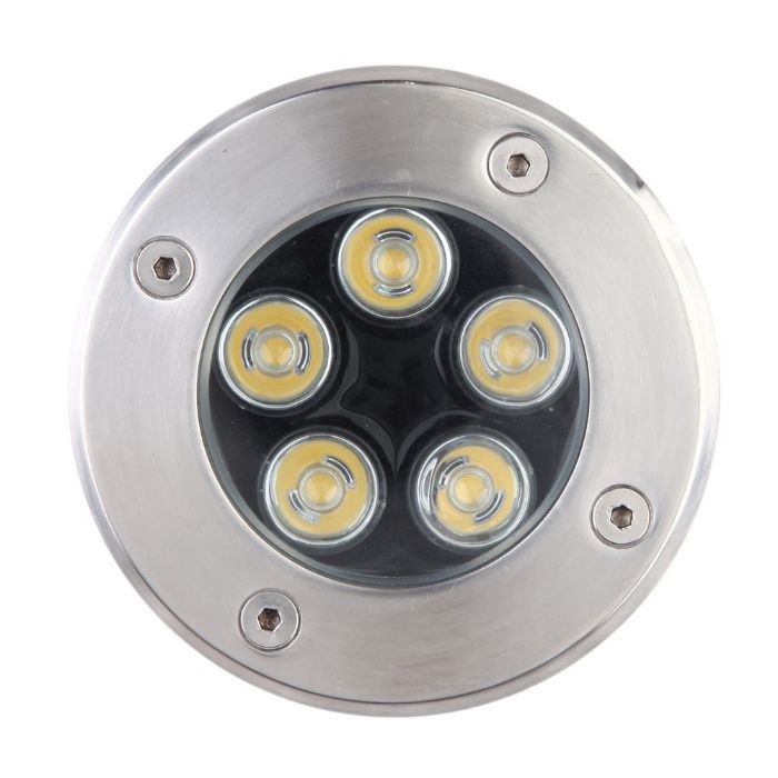 Luz subterrânea à prova de água - 5 lds - 12v 5w