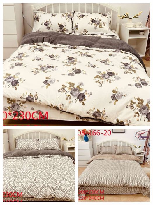 Постельное белье Фланель с велюром Koloco - Евро