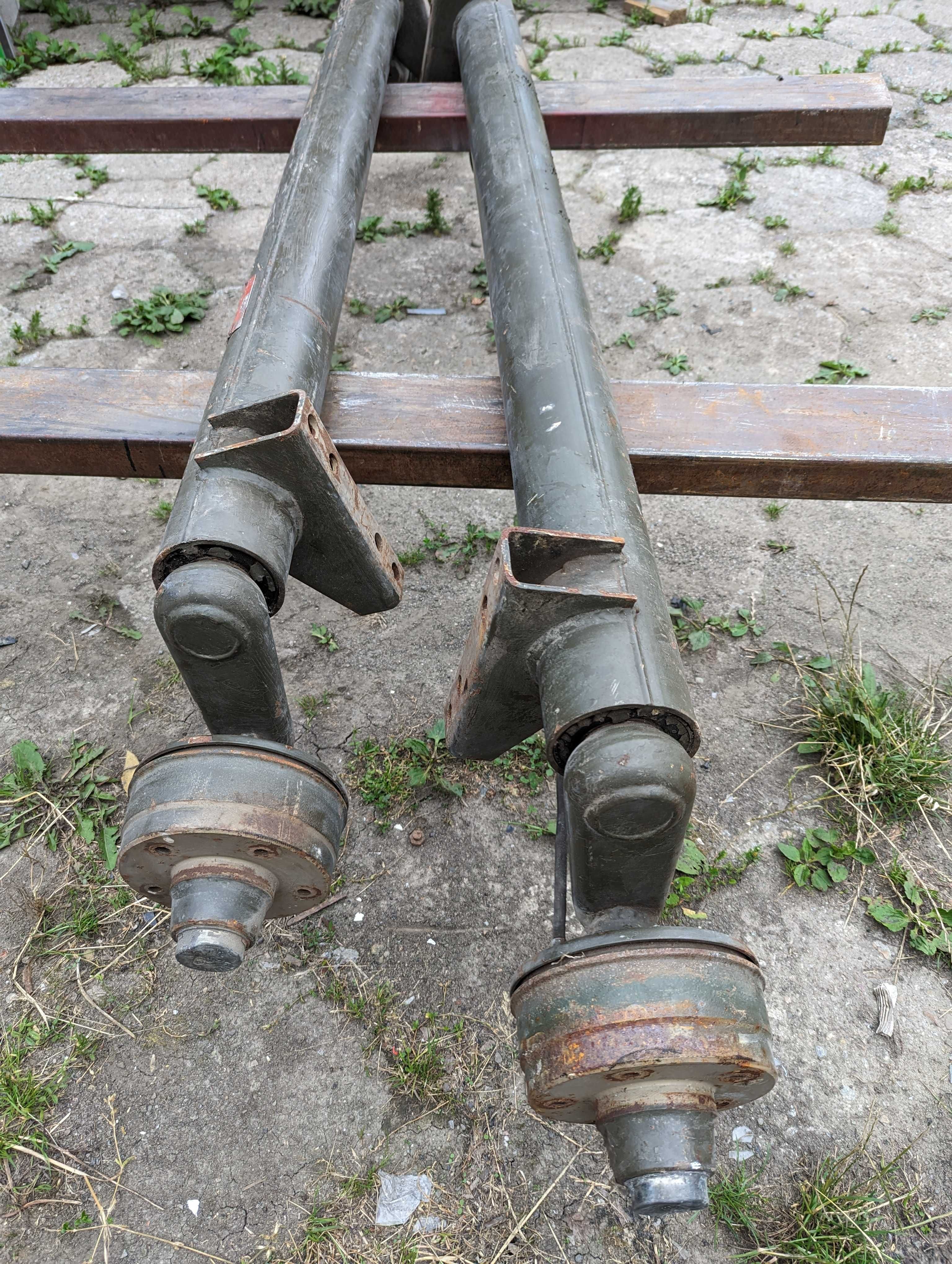 MKE Maschinenbau Niemieckie osie do przyczepy