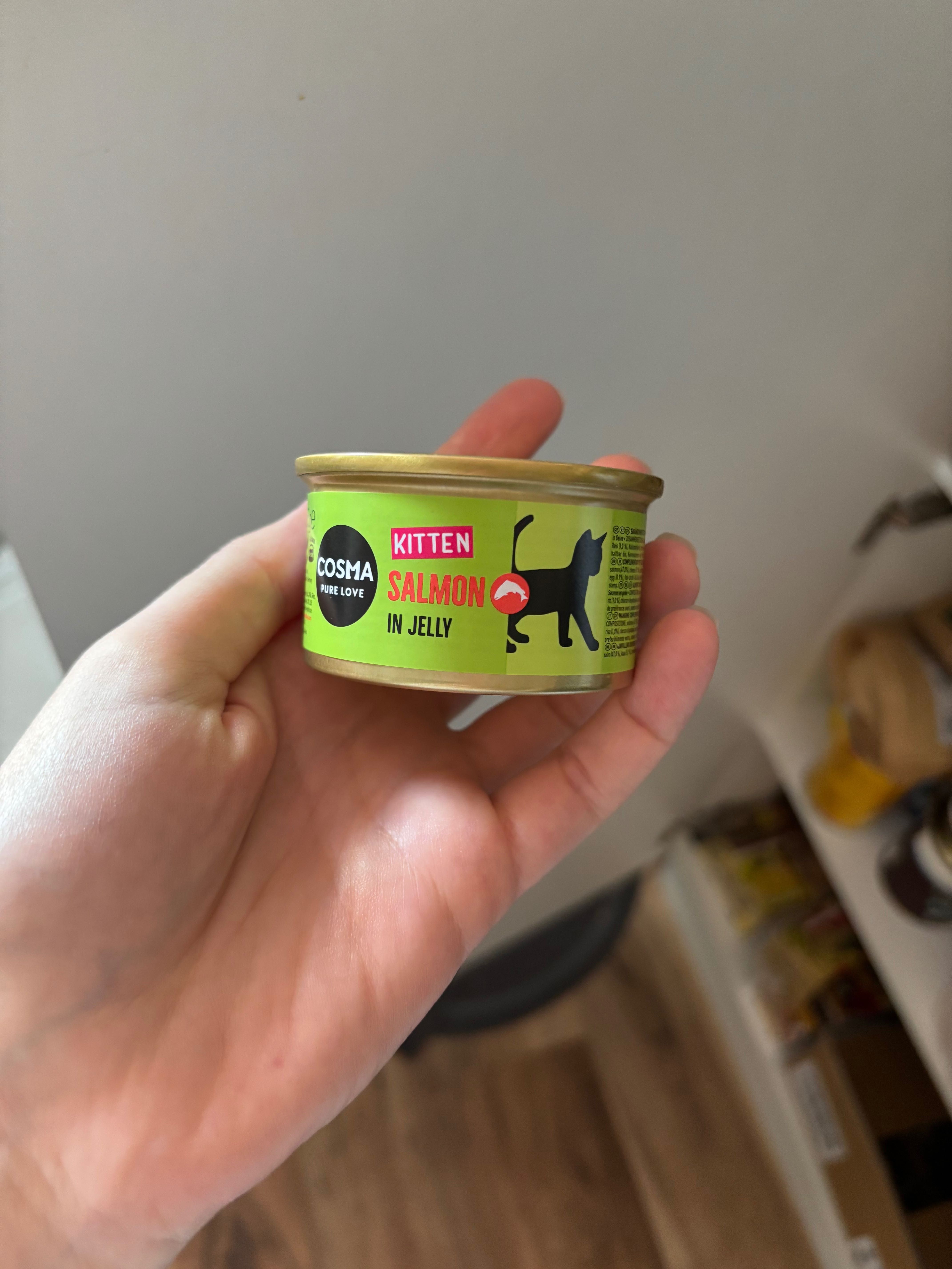 16x6 Cosma oryginal kitten karma dla kociąt 85g