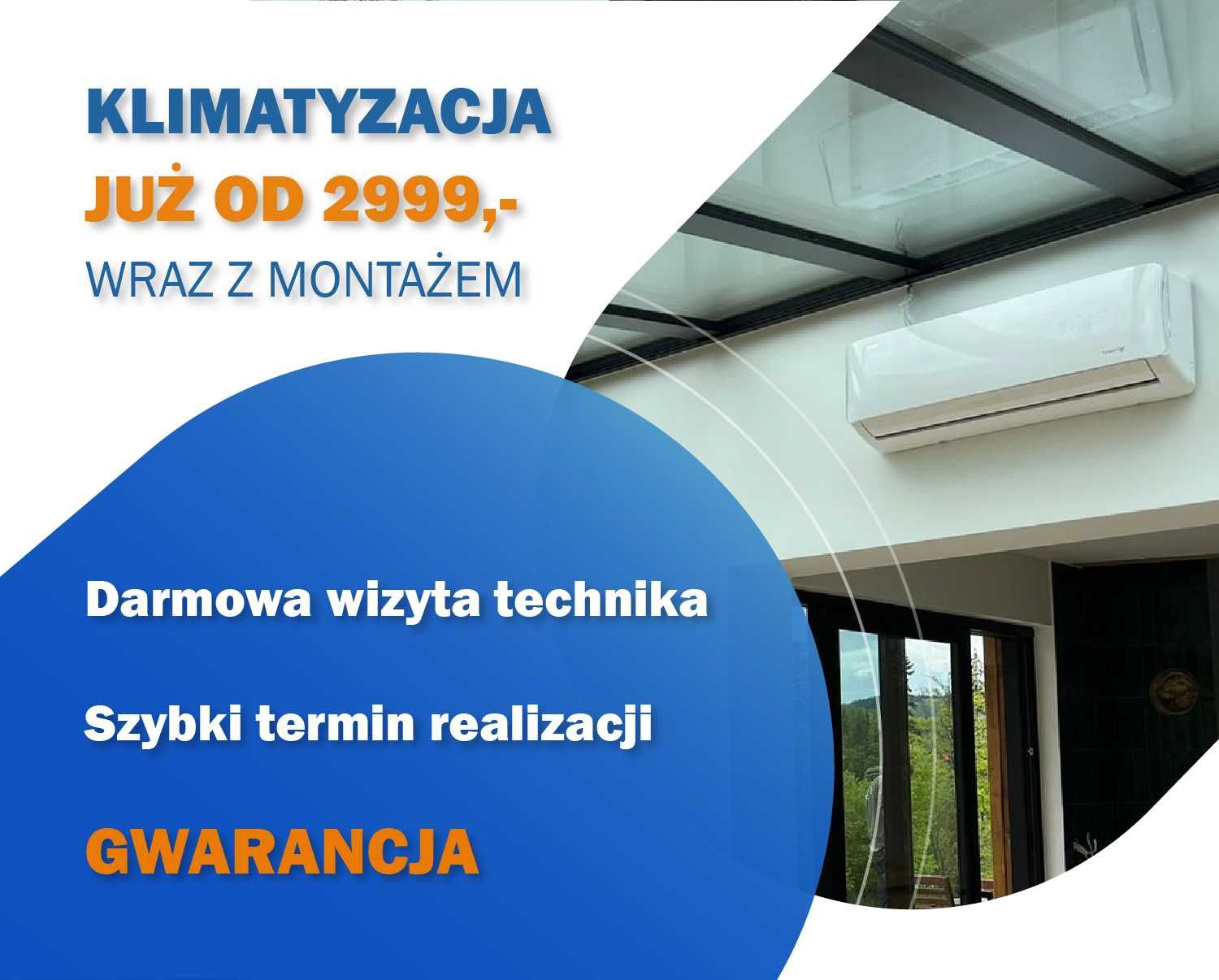 Montaż klimatyzacji serwis darmowa wycena