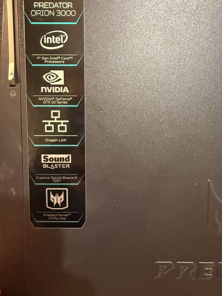 Komputer stacjonarny Acer Predator Orion 3000