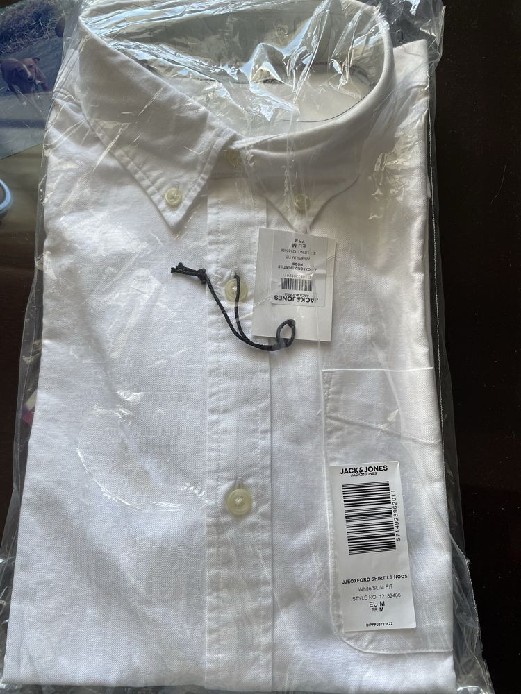 Camisa branca M Jack Jones