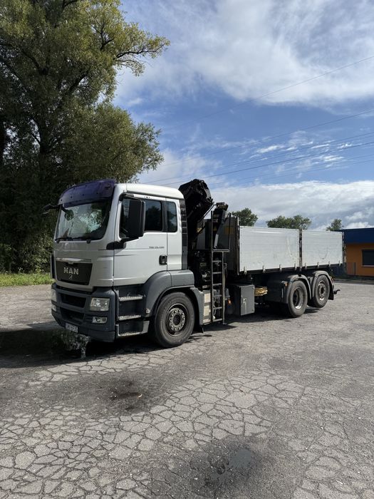 MAN TGS26.400 HDS Palfinger wywrotka