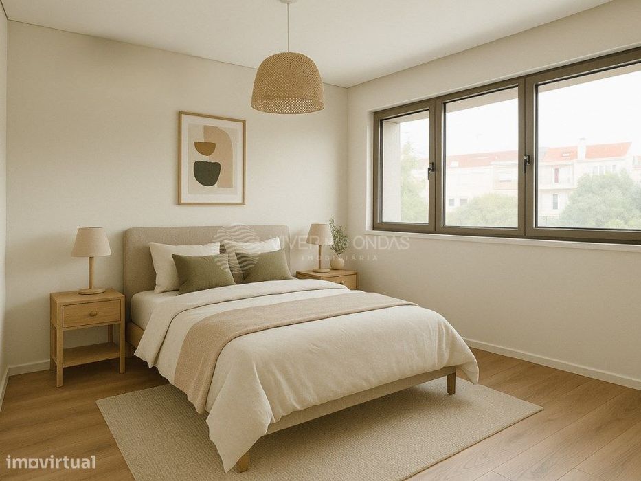 Apartamento T3 NOVO com varanda e 2 lugares de garagem, em Guimarães.