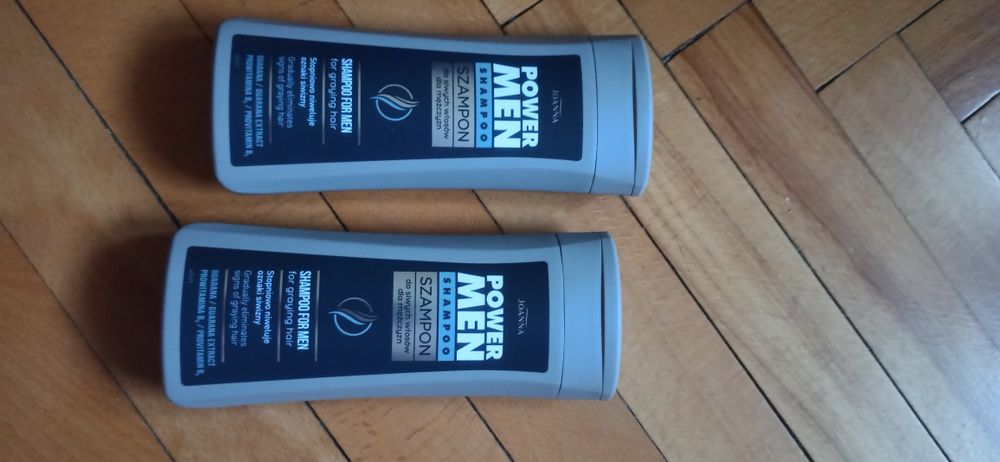 Szampon POWER MEN Joanna 2×200 ml