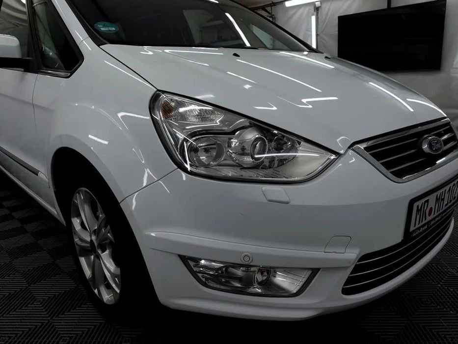 Ford Galaxy Rzadkość Najbogatszy Biały Titanium X Bardzo zadbany z Niemiec