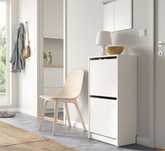 Sapateira ikea branca como nova