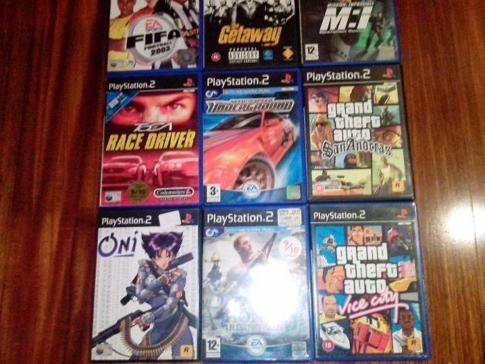 4 jogos variados PS2 Playstation 2