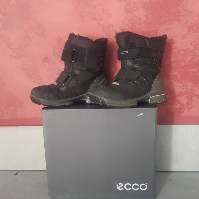 Ecco чудові зимові термо ботинки черевики biom gore Tex за чверть ціни