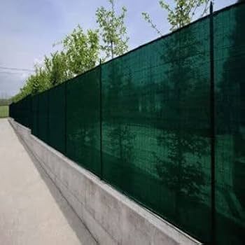 Rede verde de ocultação / vedação tela de cerca