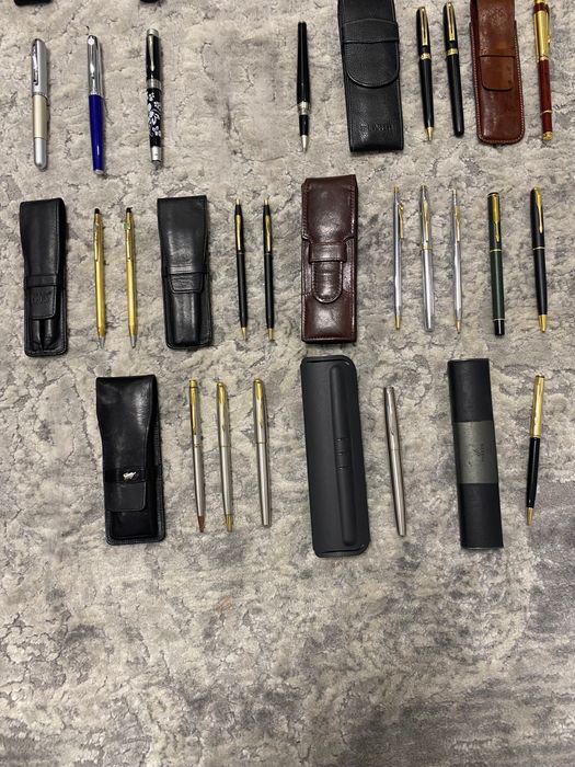Шарикові ручки, перові ручки, механічні карандаші