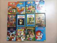Lote 12 DVD Infantis originais Noddy - Mickey, etc