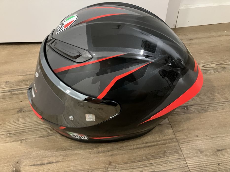 Capacete AGV K6S novo oferta viseira espelhada