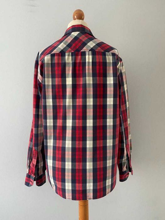 Koszula męska s.Oliver w kratkę regular fit