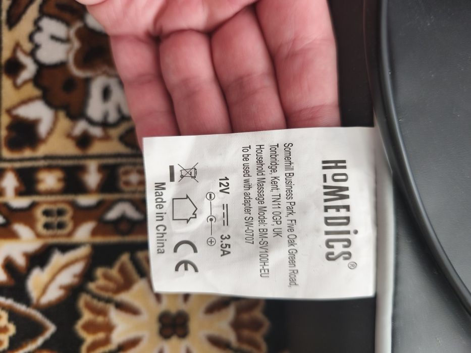 Mata do masażu z masażem shiatsu i wibracyjnym