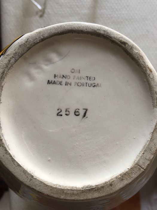 Canjirão, jarro pintado à mão