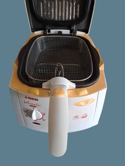 Fritadeira elétrica SEB Visialis - Tefal - 1000g – 2000w