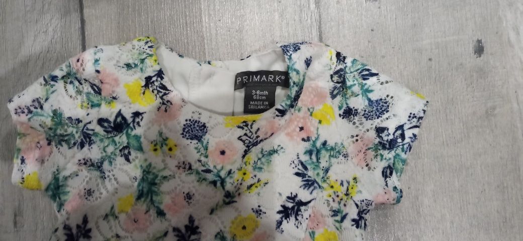 Letnia sukienka primark rozmiar 62- 68