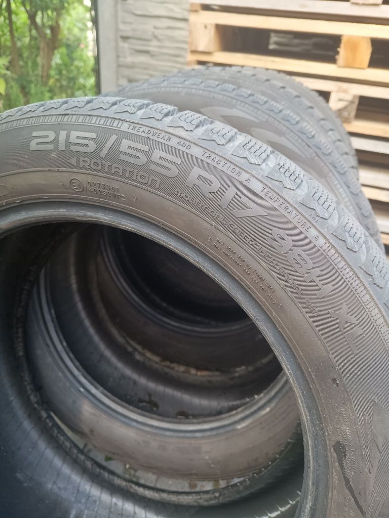 Nokian WRd4 215/55/r17 98H komplet opon zimowych