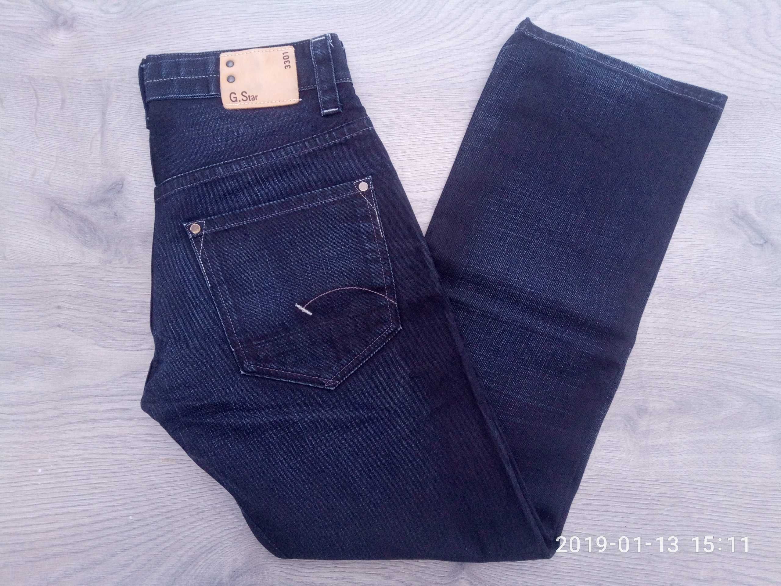 G-Star 3301 size W32 L32 джинсы мужские джи стар, джинси чоловічі