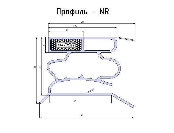 Ущільнювач(уплотнительная резина)до холодильників битових ,промислових